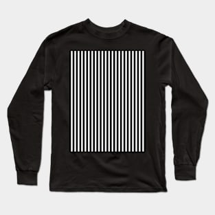 Black and white stripes design by dmerchworld Long Sleeve T-Shirt